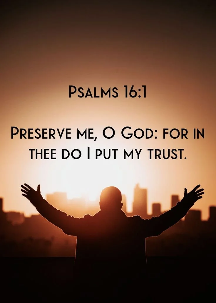 Preserve me O God
