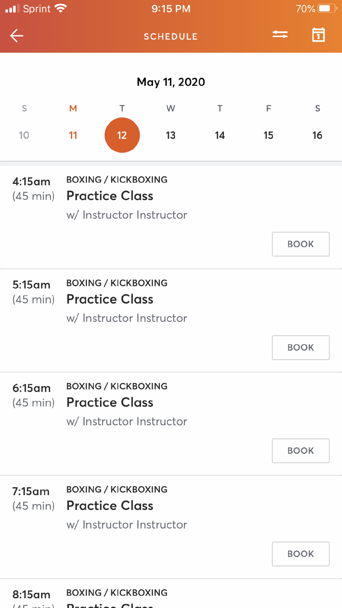 How to Book a Class — Farrell's Ankeny