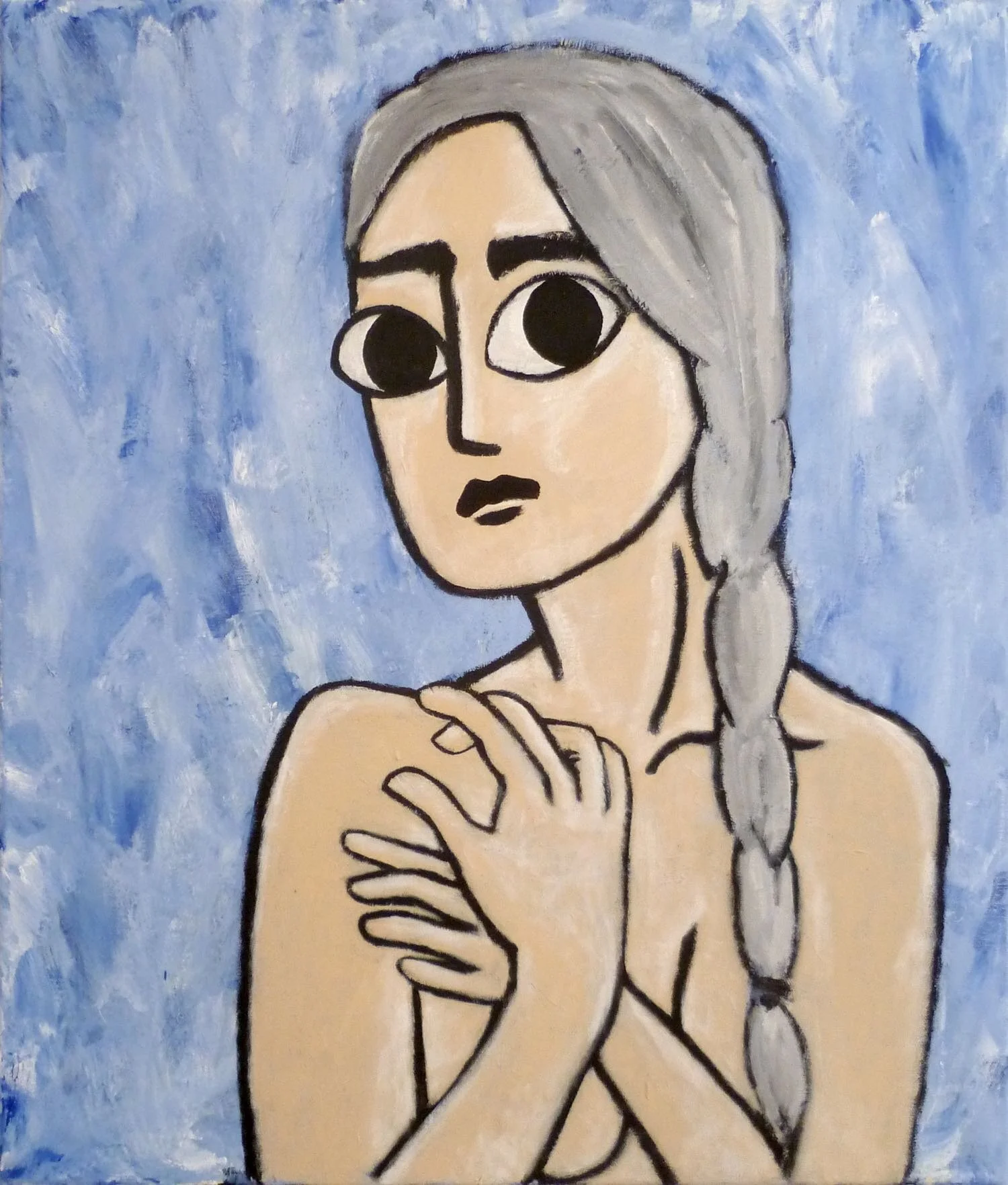 midday panic | 60 x 70 cm