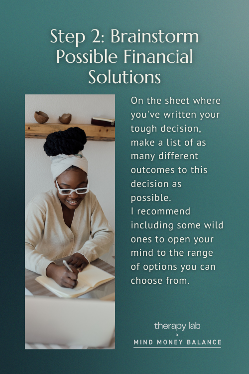 Personal Financial Decision Making ⭢ 4 Steps To Make a Choice
