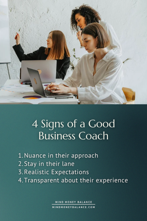 What Makes a Good Business Coach for Therapists → PLUS 7 red flags!