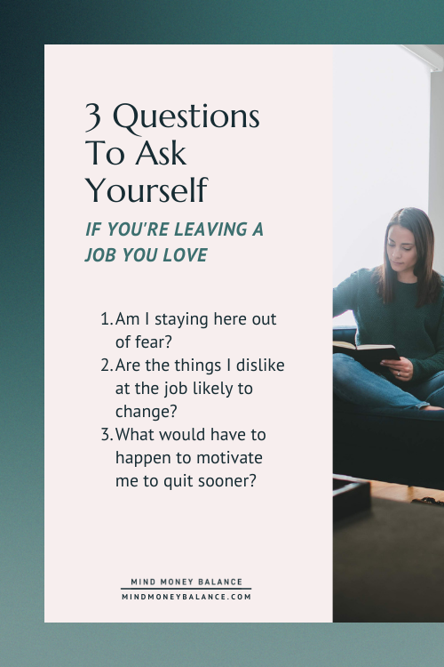 When To Leave a Job You Love → Quitting Social Work