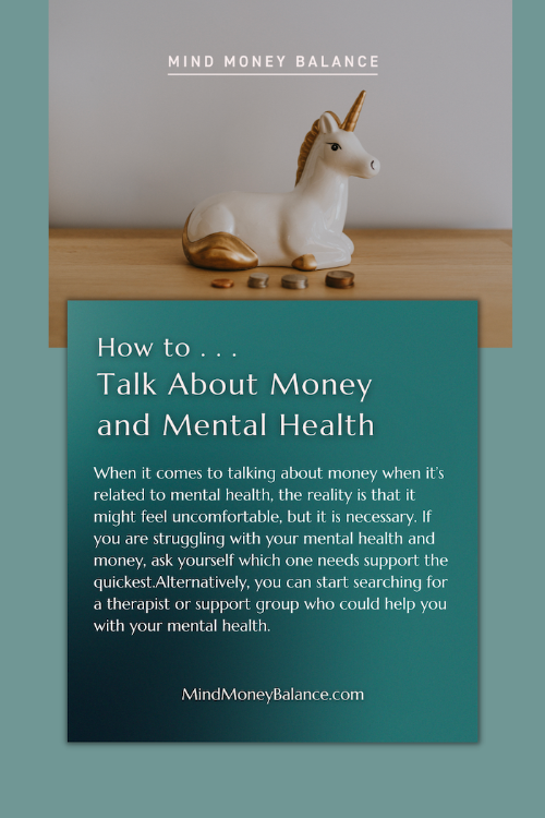 Money and Mental Health ⮕ Exploring the Intersection