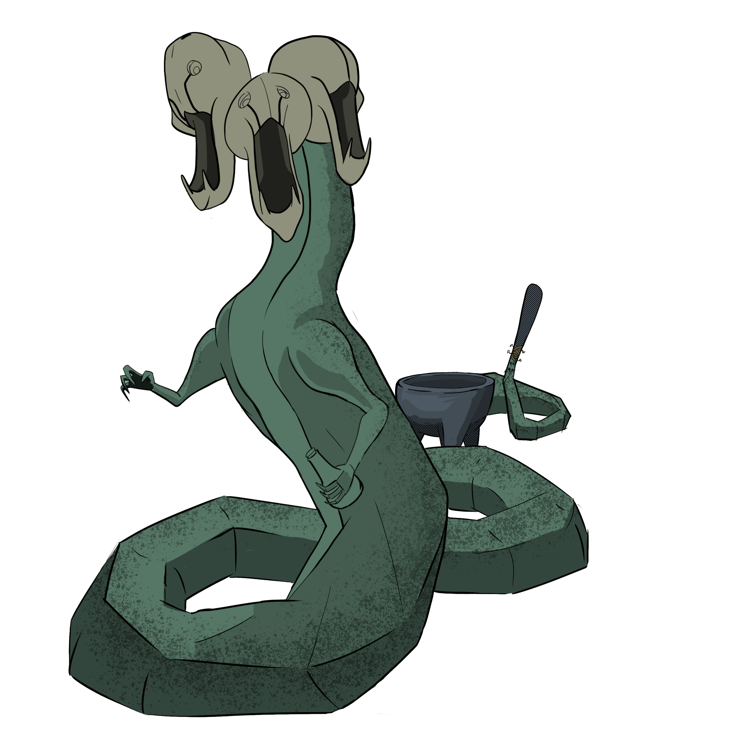D&D Monster Idea Sketch