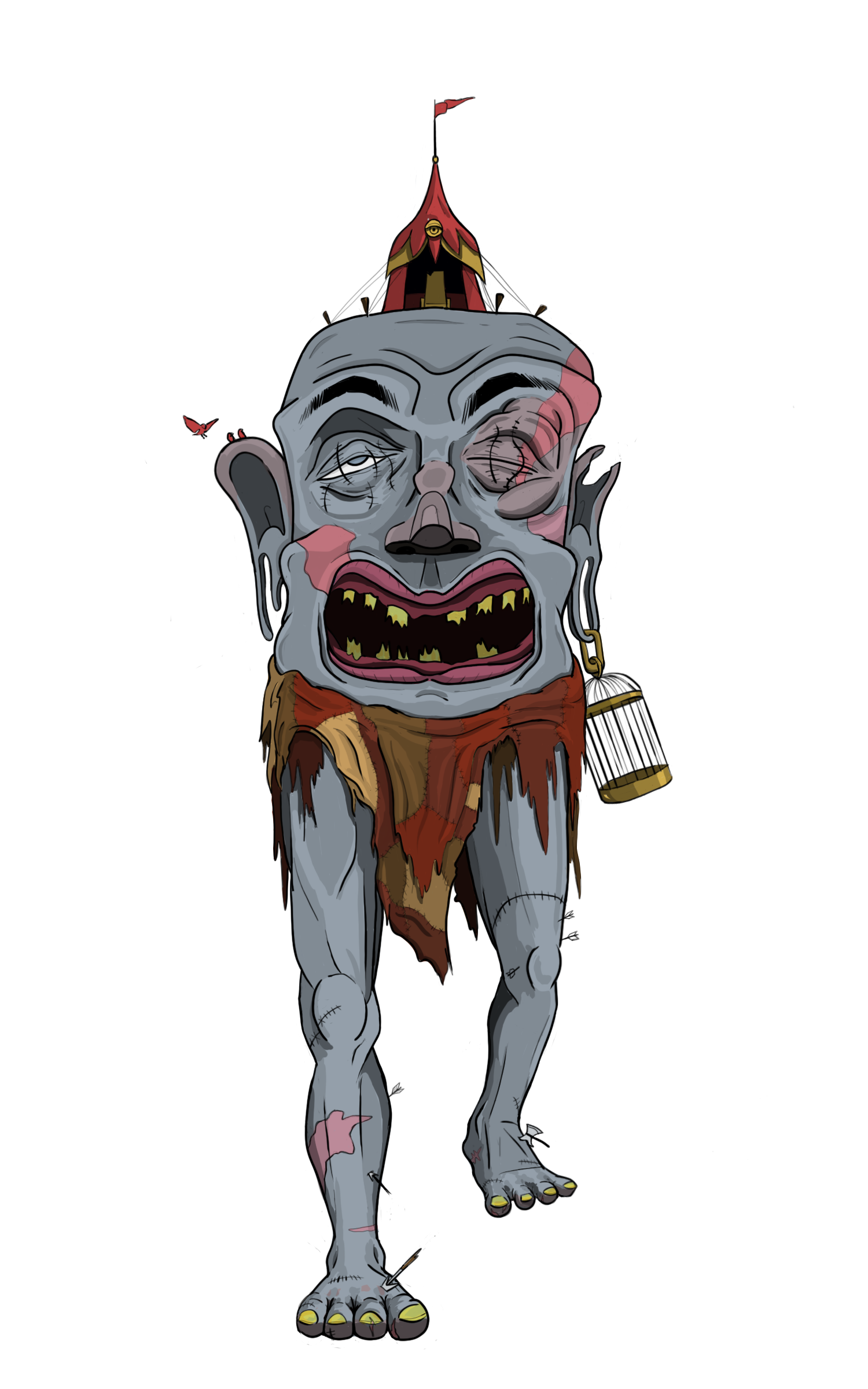 D&D Monster: The Witch's Mount