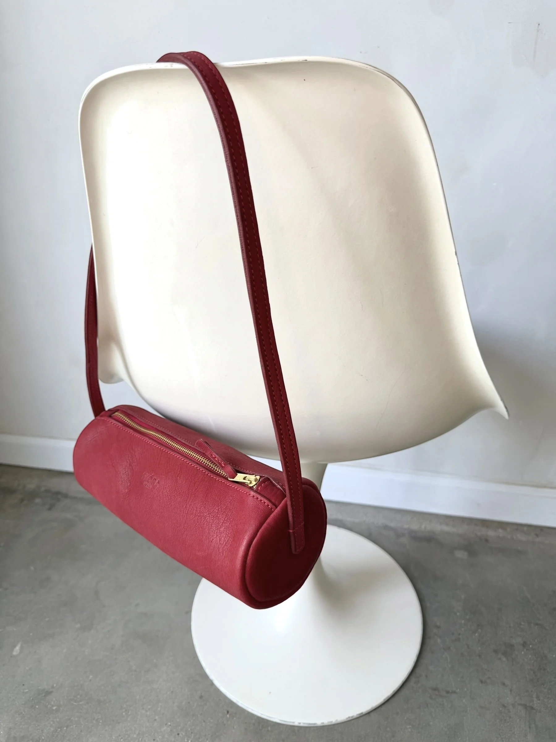 Red Cylinder Bag Skora Marfa 1.jpg