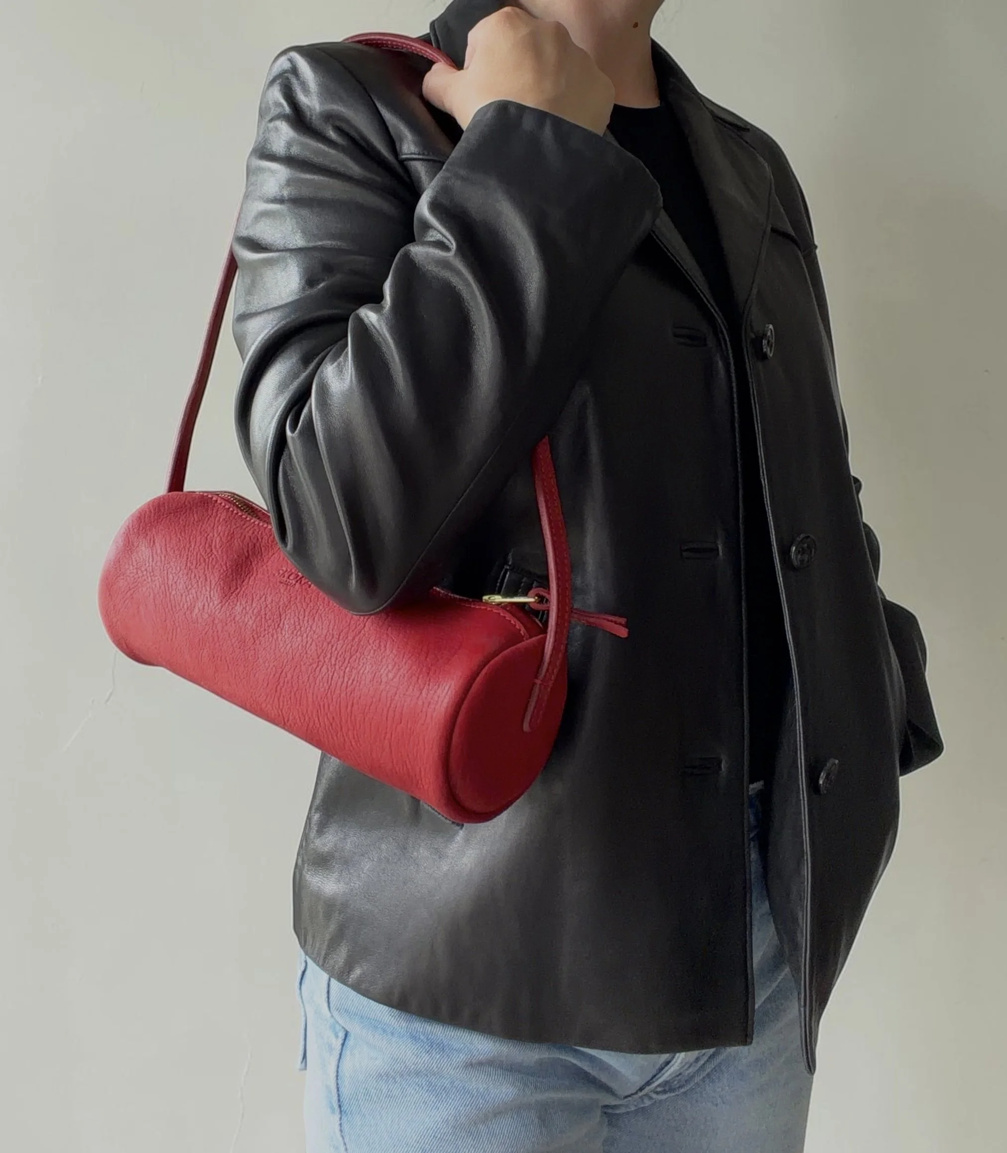 Red Cylinder Bag Skora Marfa 4.jpg