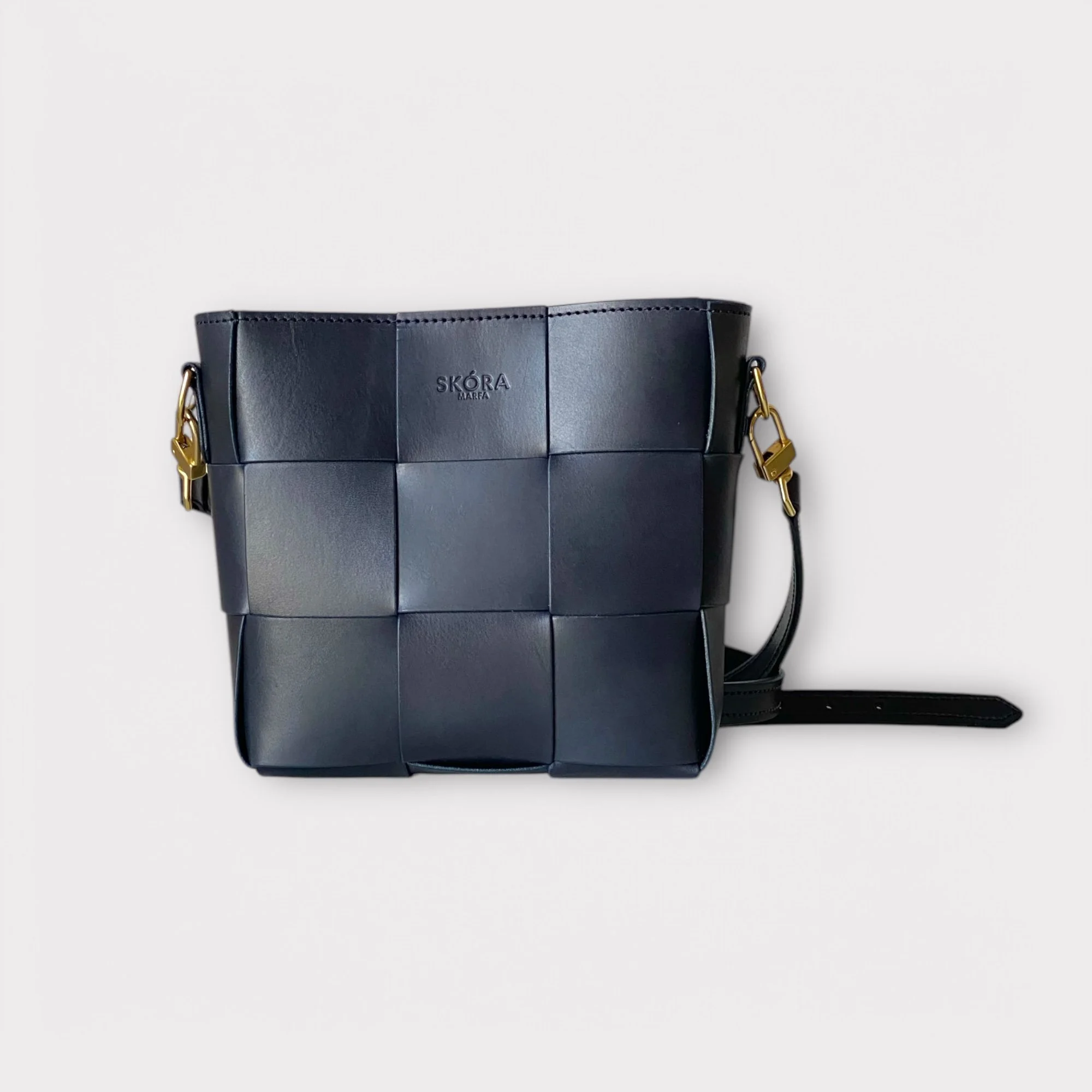 Small Triada Bag in Navy