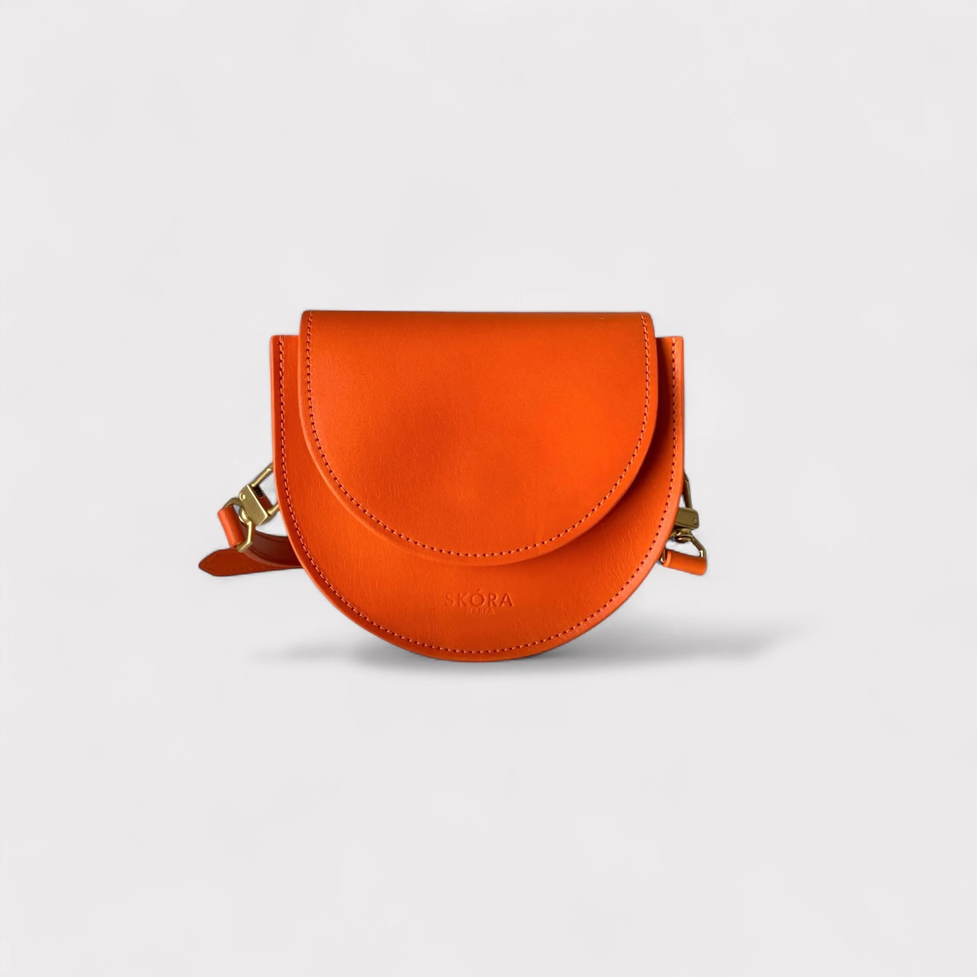 Horseshoe Bag in Orange