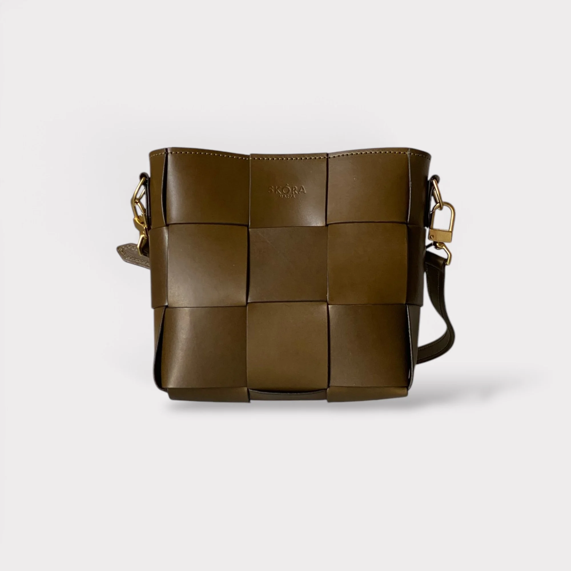 Small Triada Bag in Olive Green