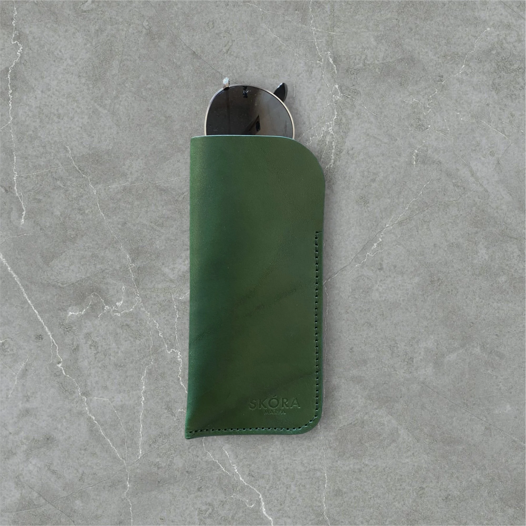 Leather Glasses Case