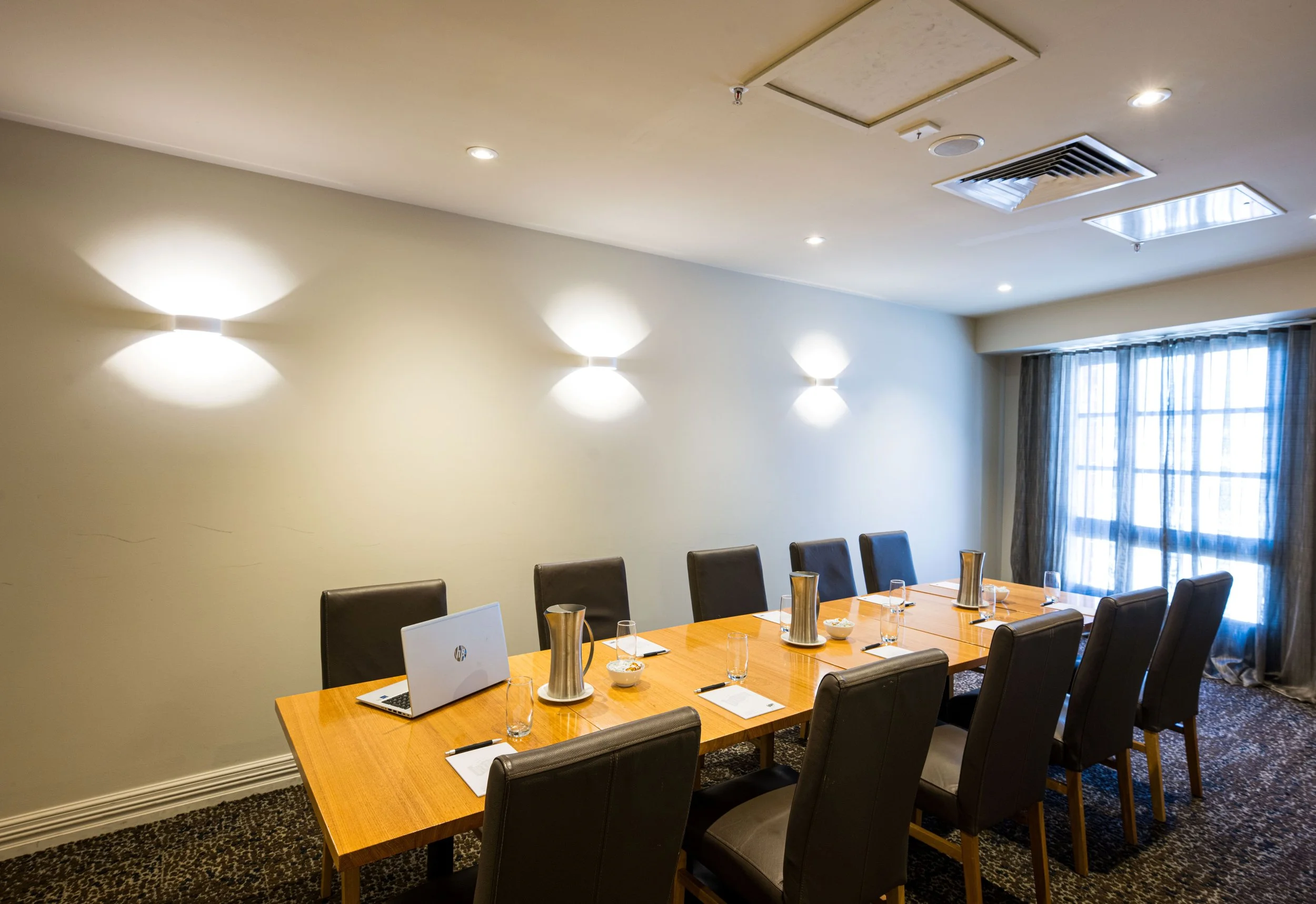 Private dining room at The Old Woolstore in Hobart