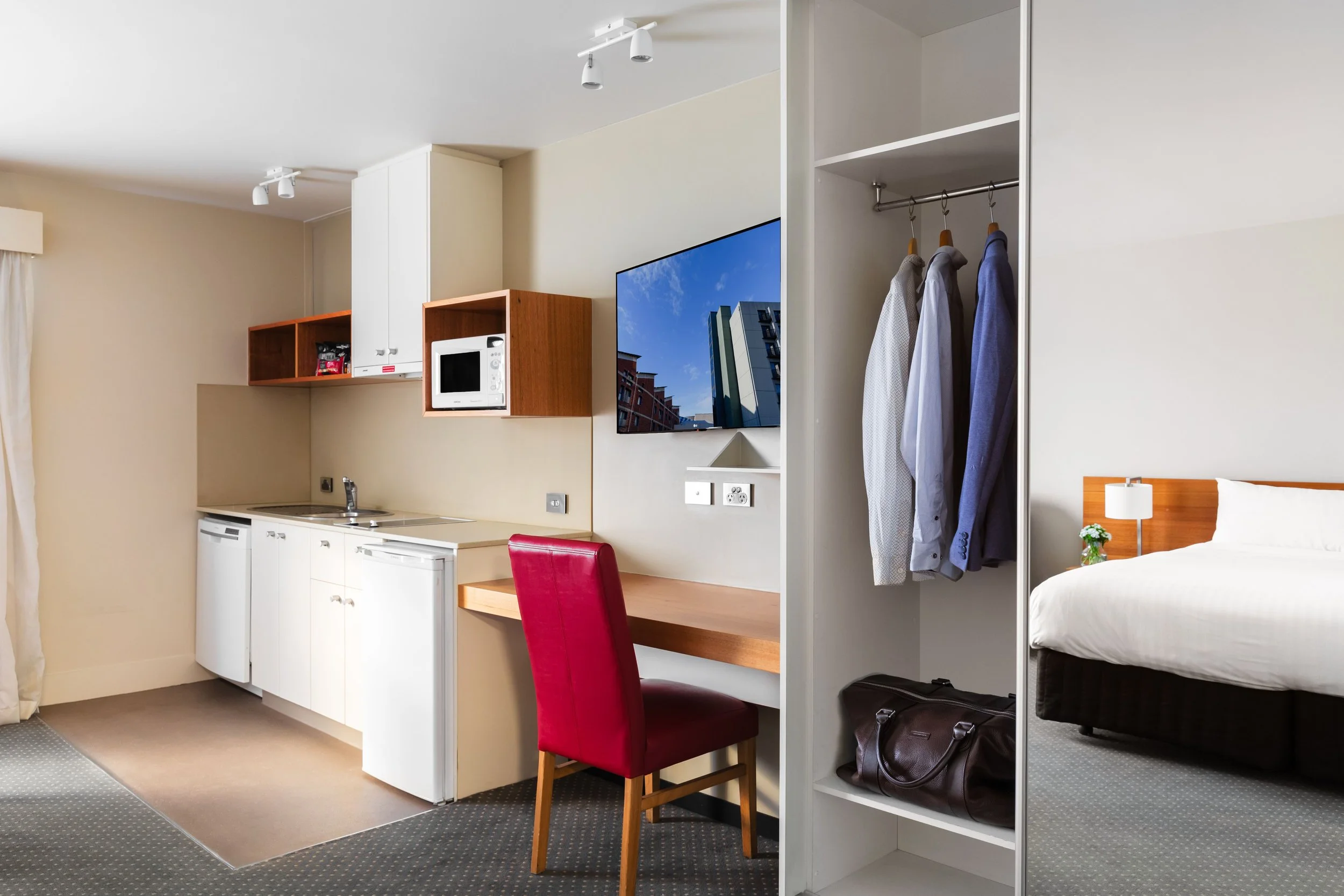 Spacious Studio Apartment at The Old Woolstore