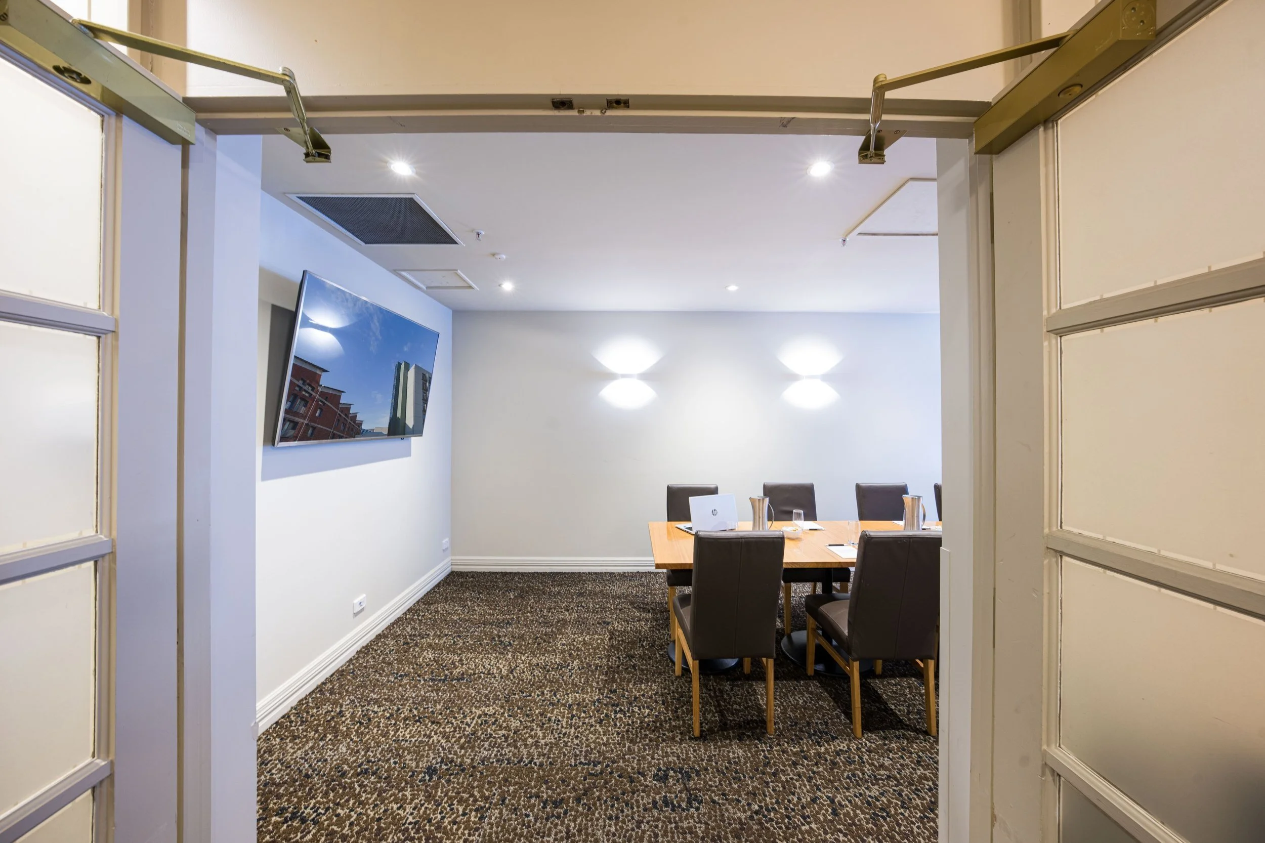 Private dining room entry from Stockmans Restaurant