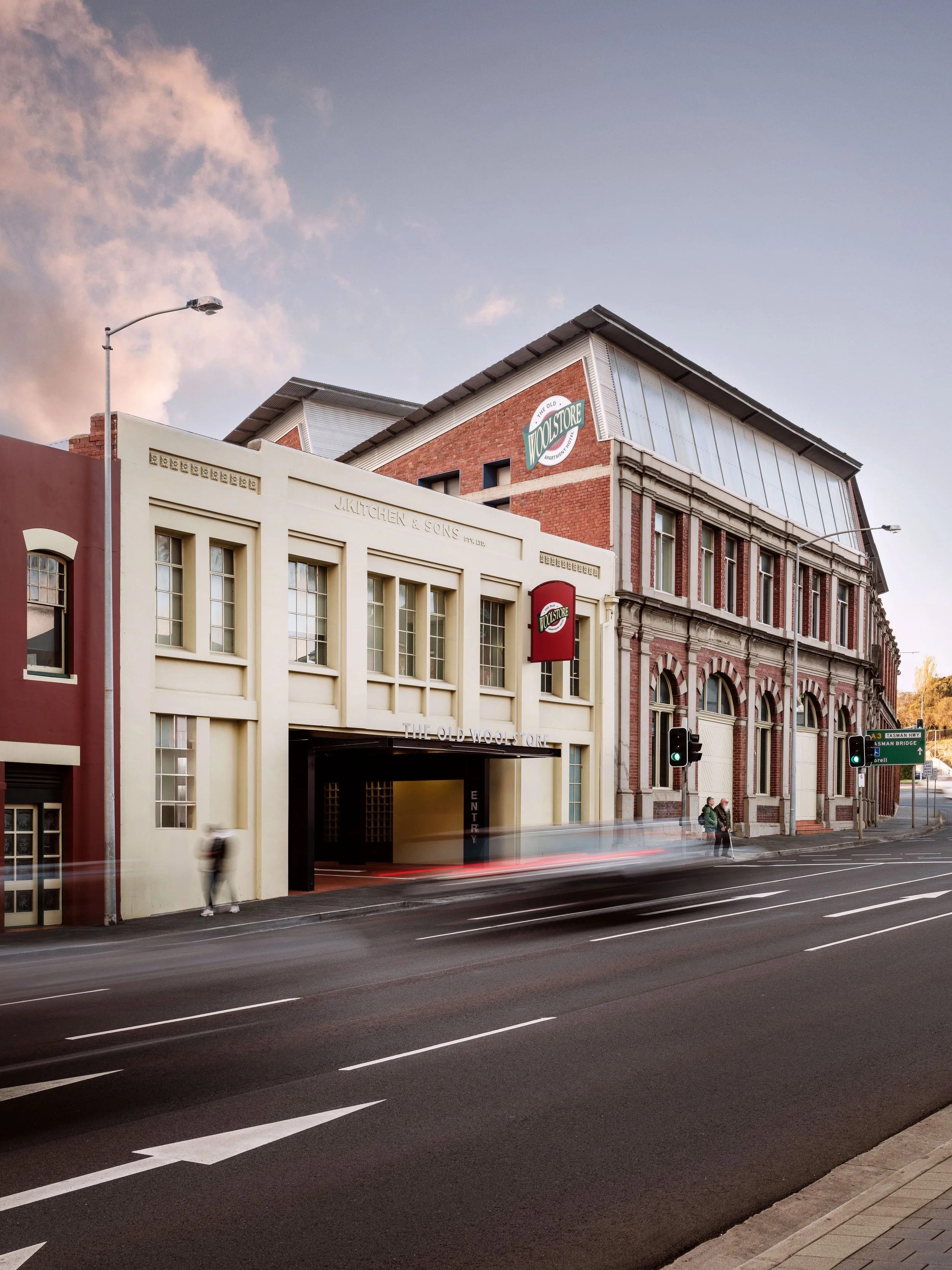 The Old Woolstore Apartment Hotel in Hobart, Tasmania