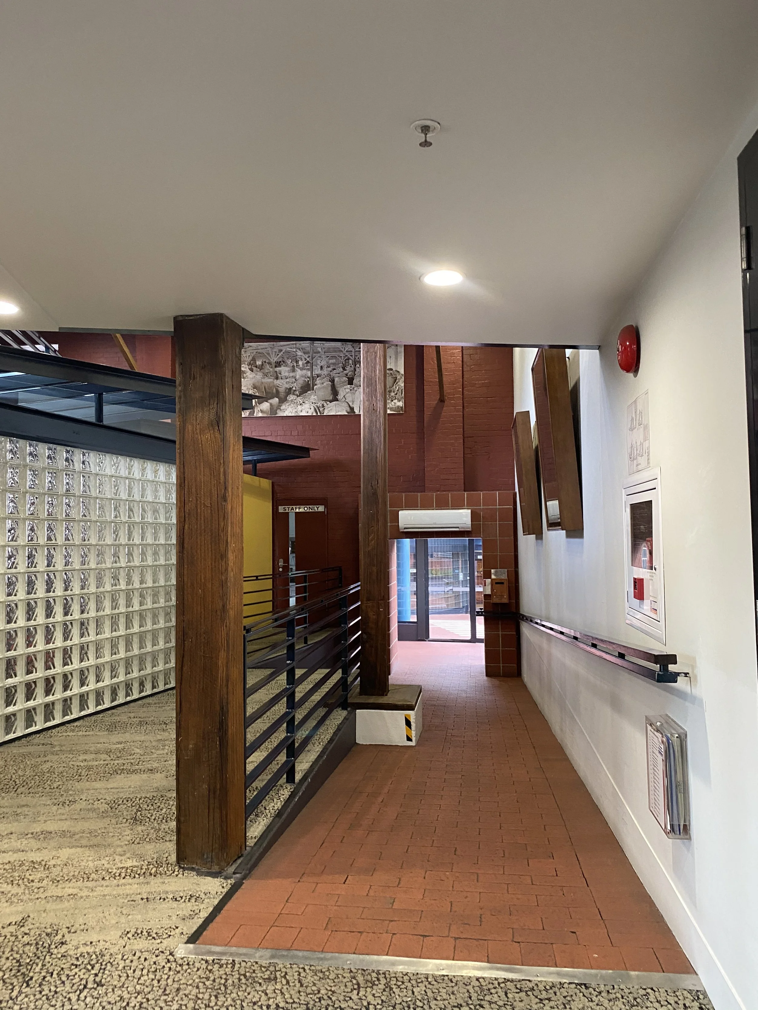 Grab rails for safe access