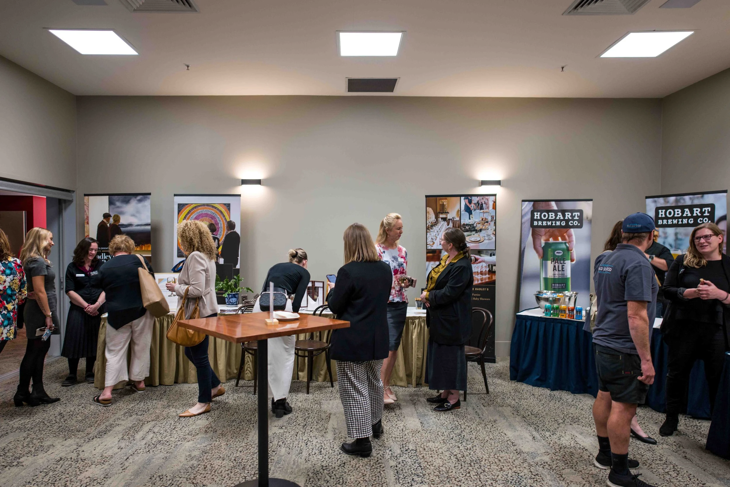 Major function in the ground levele event rooms. Image taken inside the Wapping Room.