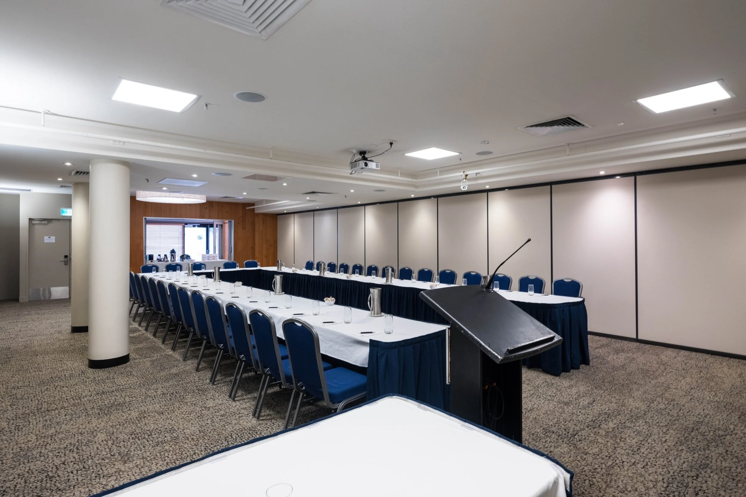 Conference in The Old Woolstore event room