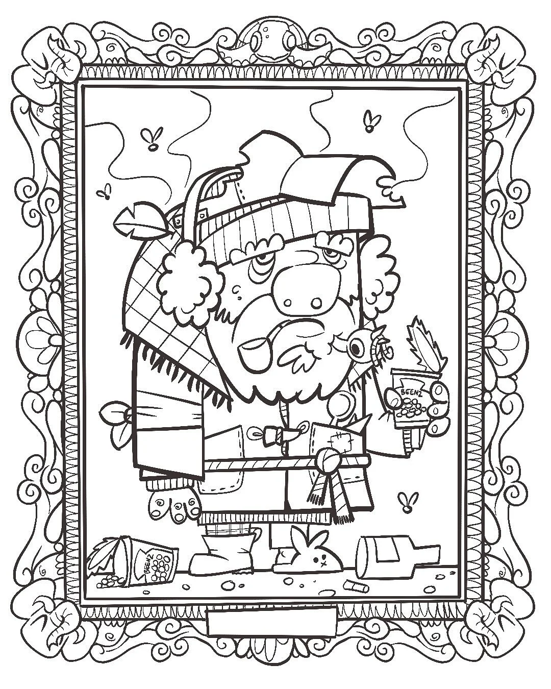 Part 2&hellip; inks&hellip; Foul ole Ron&hellip; buggrit! 
#DiscworldArt
#TerryPratchett
#FantasyArt
#CharacterDesign
#ProcreateArt
#DigitalIllustration
#BookIllustration
#FantasyIllustration
#fouloleron