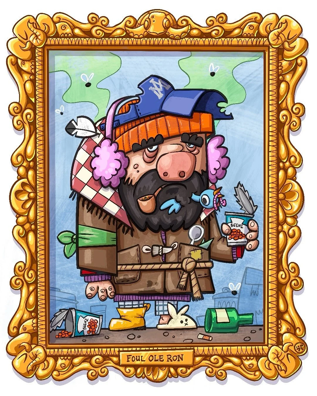 Part 3&hellip; colour&hellip; Foul ole Ron&hellip; buggrit! 
#DiscworldArt
#TerryPratchett
#FantasyArt
#CharacterDesign
#ProcreateArt
#DigitalIllustration
#BookIllustration
#FantasyIllustration
#fouloleron