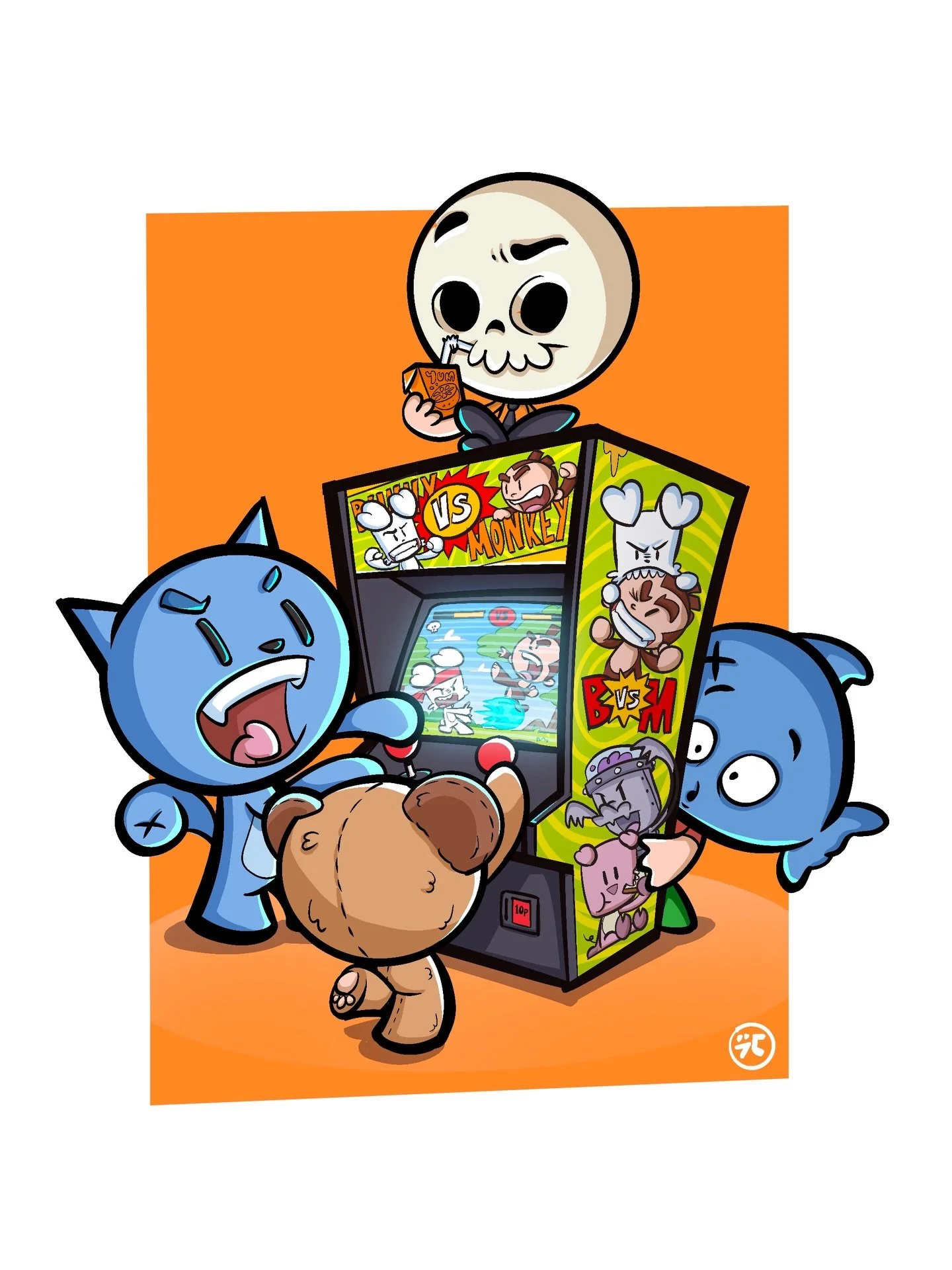 Bit of fan art celebrating the awesome @jamiesmartdraws @jamiefumboo one of the artists that I&rsquo;ve been most inspired by over the years, starting with his awesome Bear comic that I picked up at page45 in Nottingham no idea what I was in for, cut