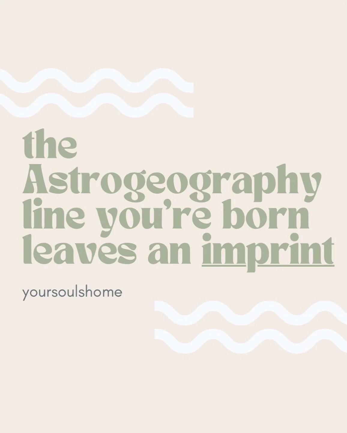 Did you know that the Astrogeography line we&rsquo;re born on literally leaves its mark on us? 🤯

Basically, Astrogeo is wayyy more than just travel planning&hellip;. the line we&rsquo;re born on impacts us in much the same way our sun and rising si