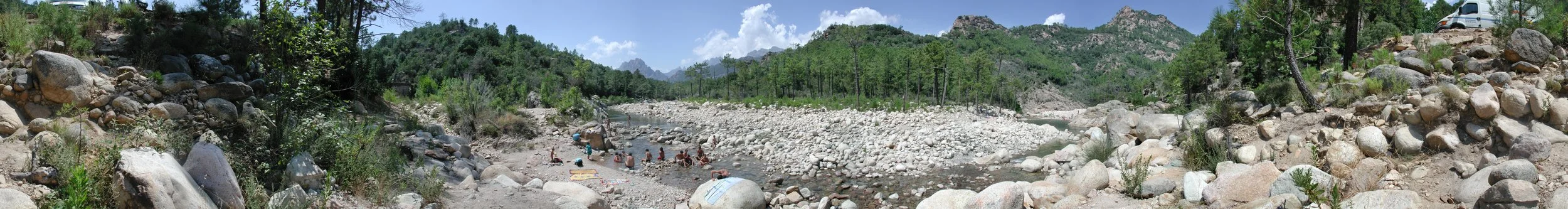 Natural Pools in Massif de Bavella, Corsica 
