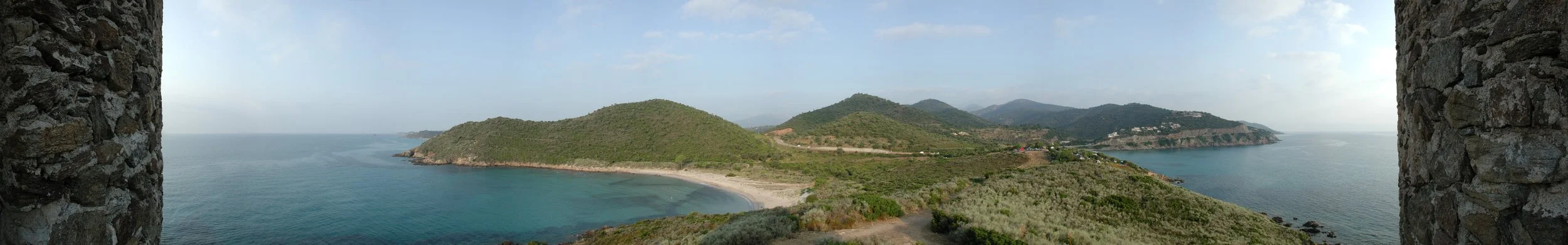 Military tower on the east coast of Corsica