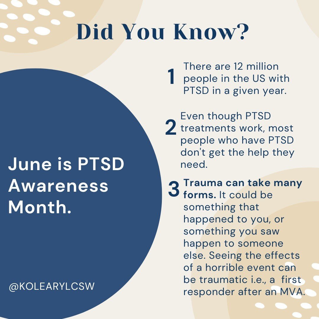 PTSD is not exclusive to military trauma🙅&zwj;♀️Important, why? People will be less likely to recognize symptoms &amp; get timely treatment if they believe that only soldiers suffer from PTSD. 
.
.
.
Your loved one, friend or neighbor may need help.
