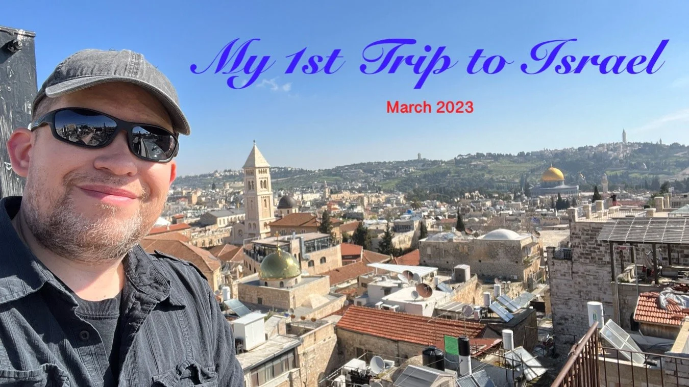 Preview of My 1st Trip to Israel