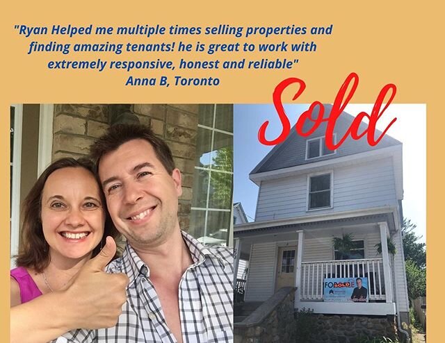 The relationships you build and the friendships you make in real estate make this career super rewarding. It was great to help this couple sell their income property. #chatham #🔥market #ontrealestate  #ckont 🔑 #affordablehousing