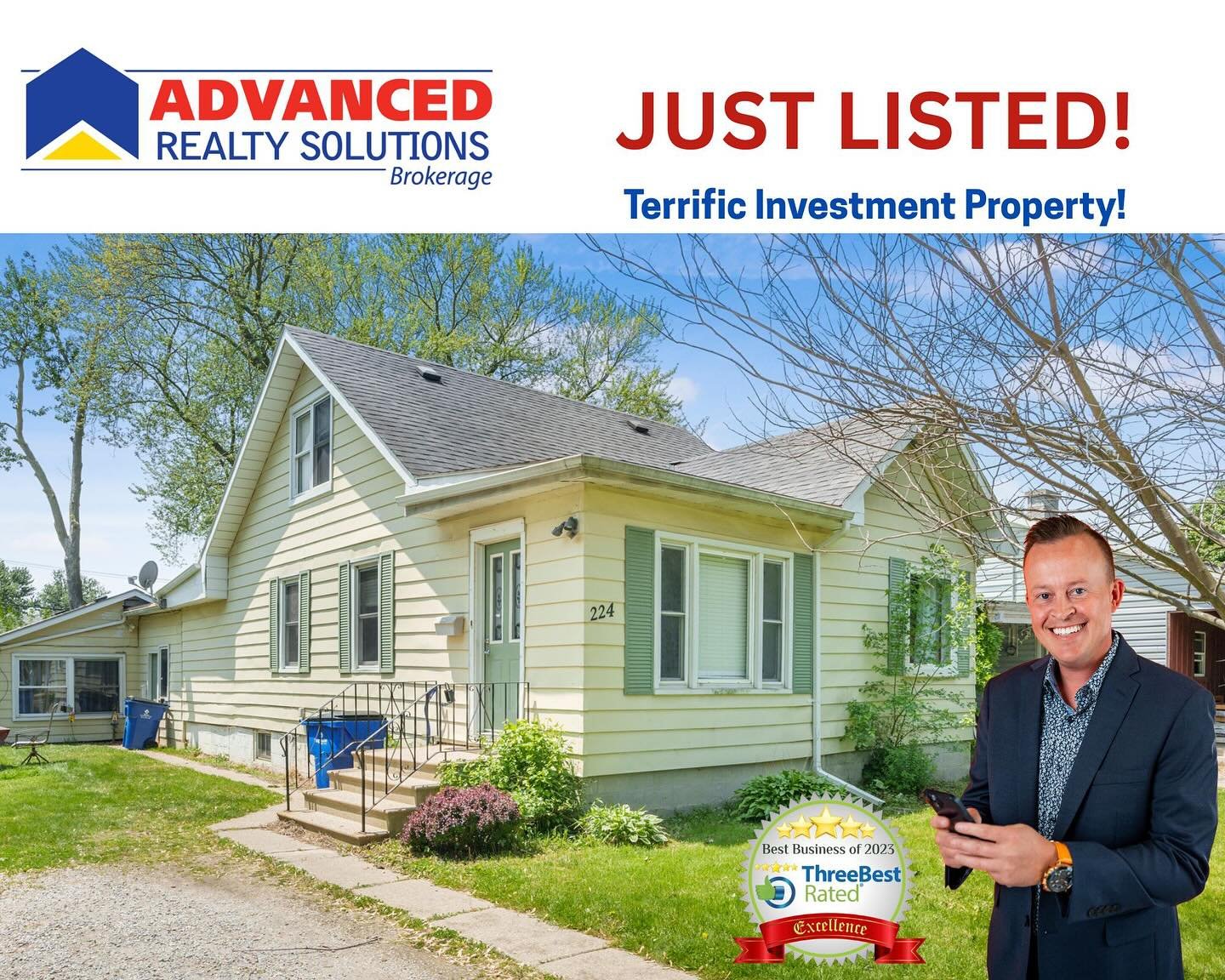 📣🔥New Listing!

🔶Golden opportunity! 

🔹224 Joseph street Chatham

Here&rsquo;s an outstanding duplex on a quiet north Chatham street! A must for any growing portfolio!!
🚪 Live in the front unit while you rent out the back apartment to lower  yo