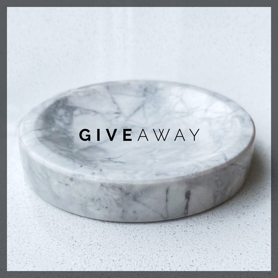 * * * G I V E A W A Y * * *

Join our May Bank Holiday giveaway competition for the chance to win a beautiful and hand-carved marble dish. Ideal for your favourite jewellery pieces, keys or even delicious soaps.

ALL YOU HAVE TO DO:
📍Follow us @neos