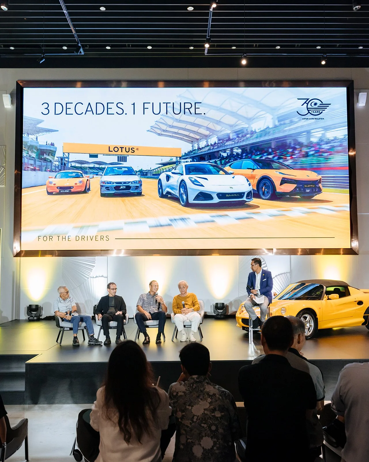 3 Decades. 1 Future. 
Some stories are measured in years. Others are measured in the people, memories and moments collected along the way.

We had the privilege of helping bring the celebration of @lotuscars.malaysia&rsquo;s 30-year journey to life. 