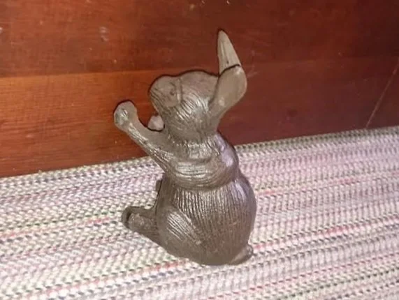 Cast Iron Bunny Doorstop