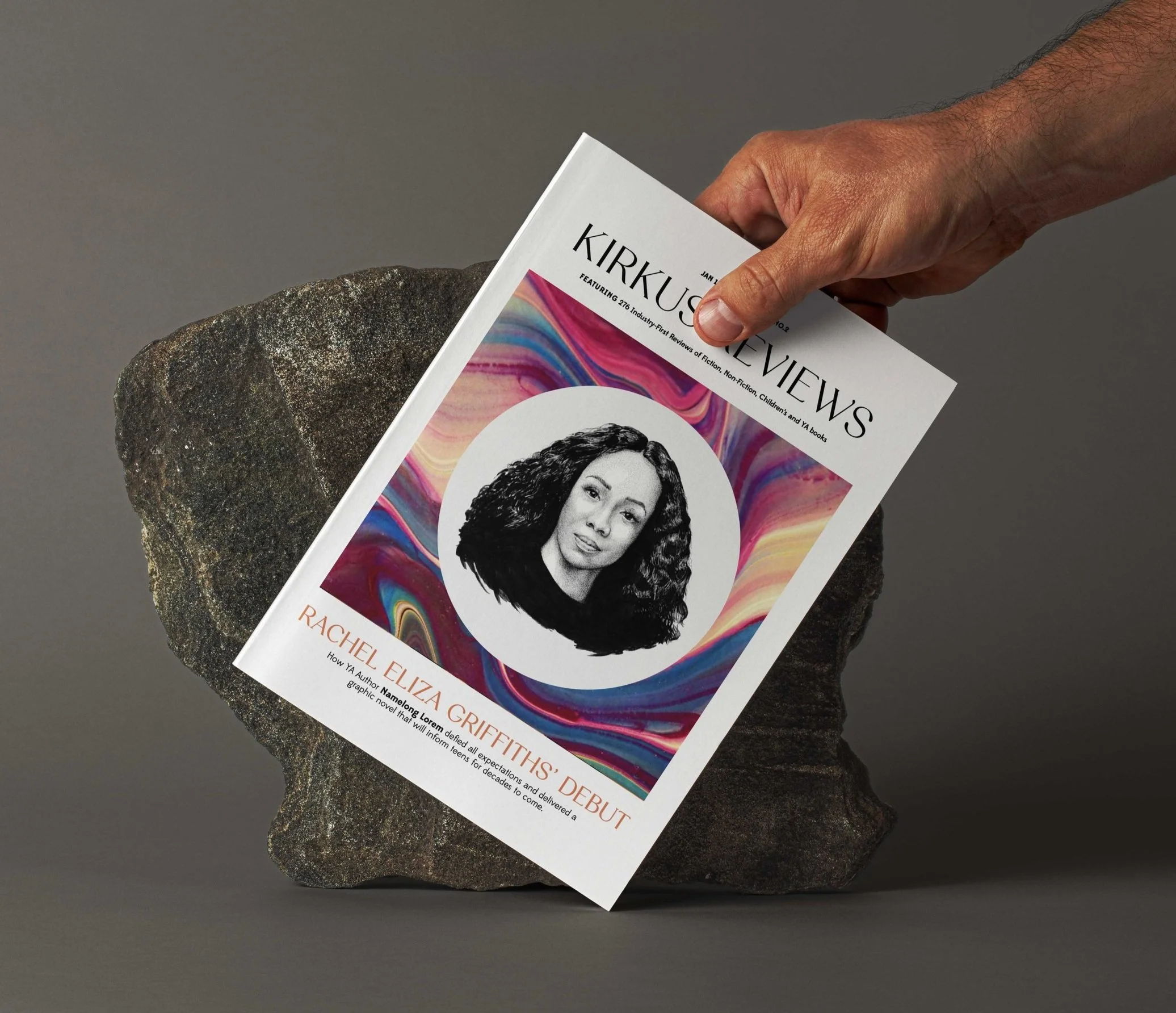 Winner of Graphic Design USA Award for Redesign : Full redesign and rebrand of 90 year old brand Kirkus Reviews.
For this project I created a new logo, color way and brand identity to support the success of the brand moving into the future. Improve