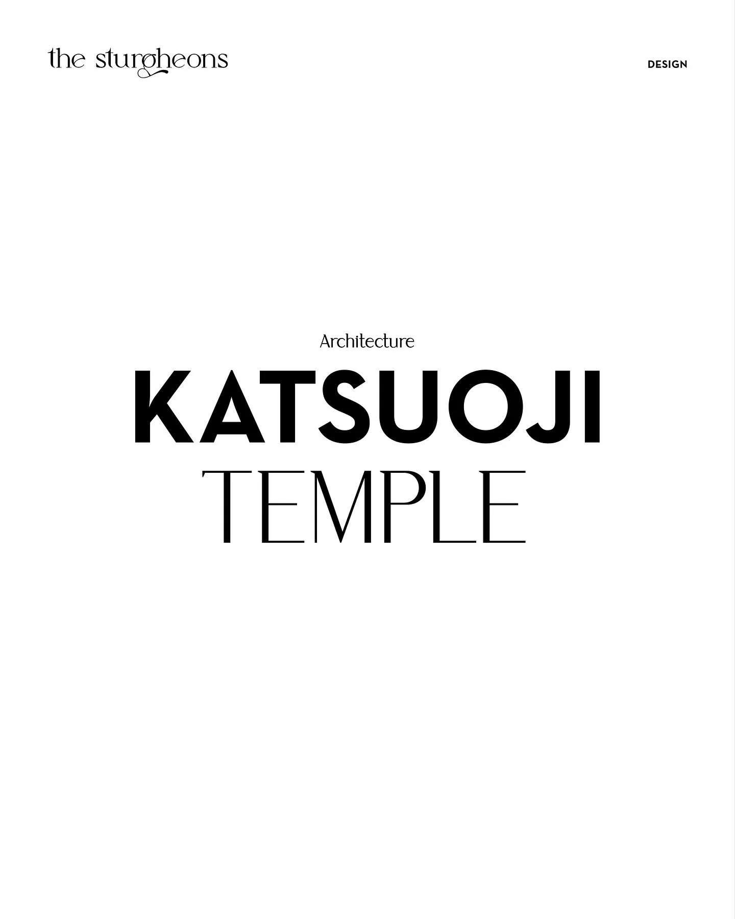 ARCHITECTURE: KATSUOJI TEMPLE

A temple in the hills.
A quiet break from Osaka&rsquo;s noise.
Red Darumas watching over hopes, failures, victories.
A place where patience becomes architecture.

More on www.thesturgheons.com

#Katsuoji #Osaka #Japan #