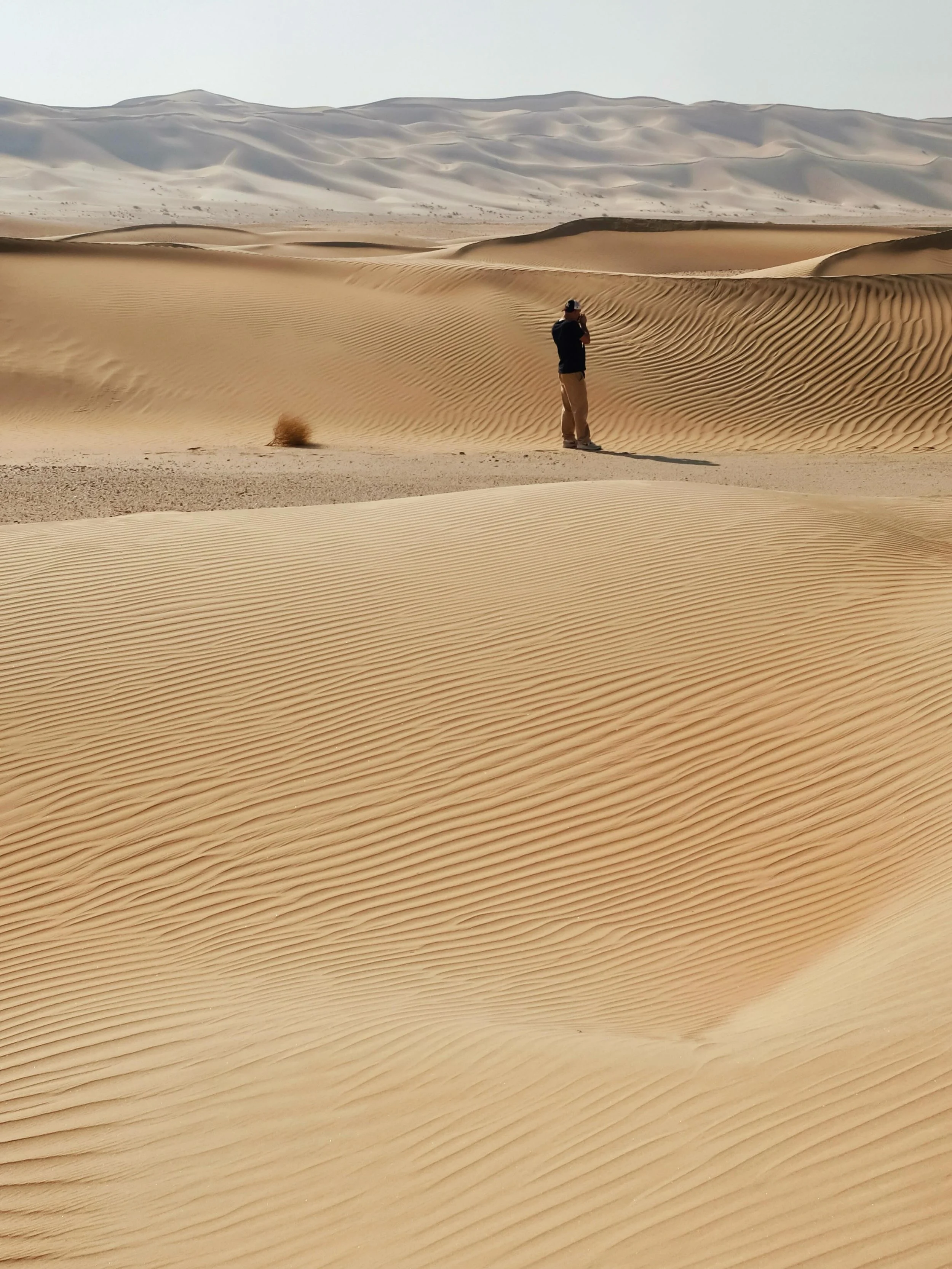 In the midst of an endless sea of sand&hellip; 

#desert #landscapephotography #oman #travelwithus #exploretheworld