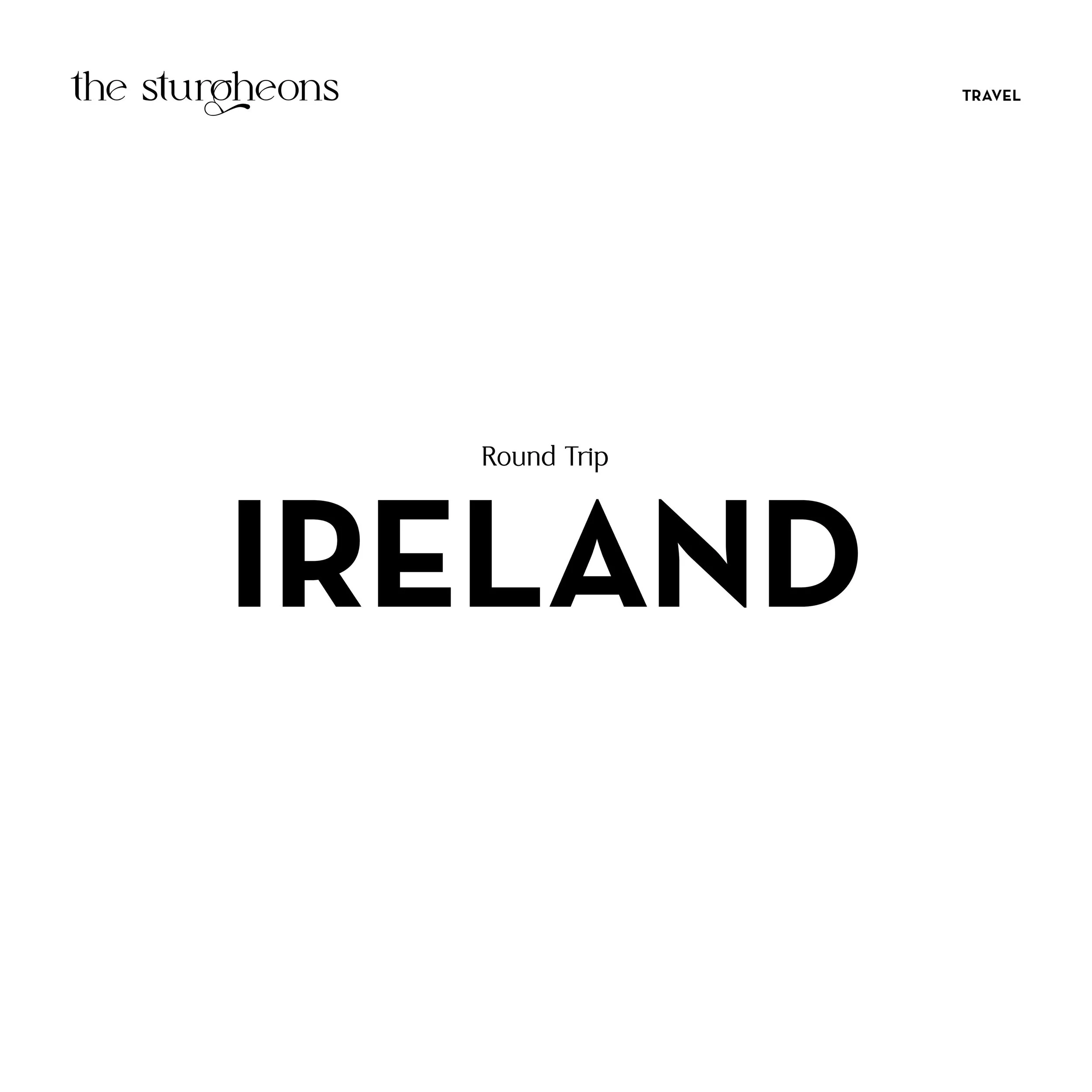 What about a round trip through Ireland with us?
Follow us on www.thesturgheons.com 🌈

#ireland #explorer #naturelovers #green #roundtrip