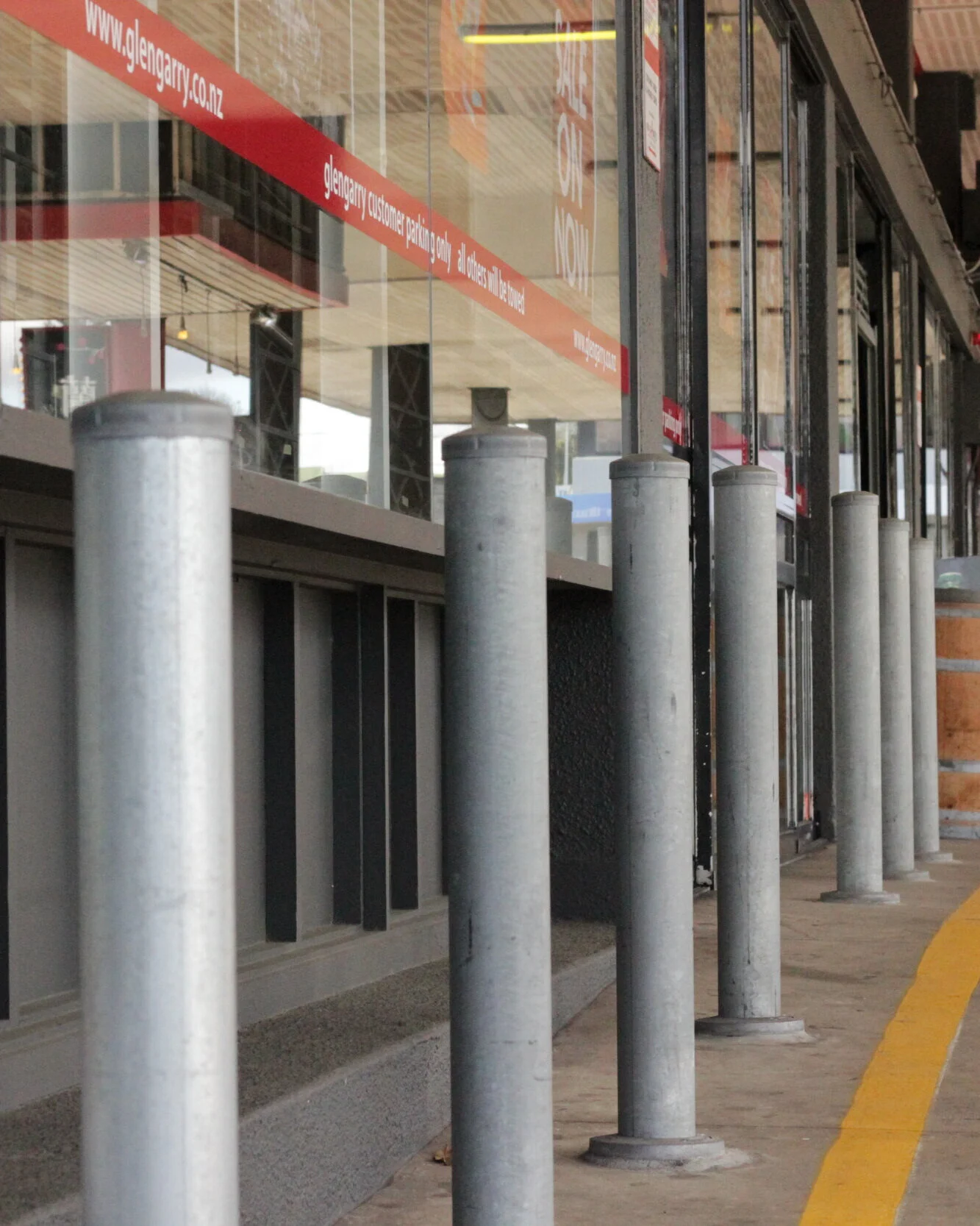 Galvanised Bollards