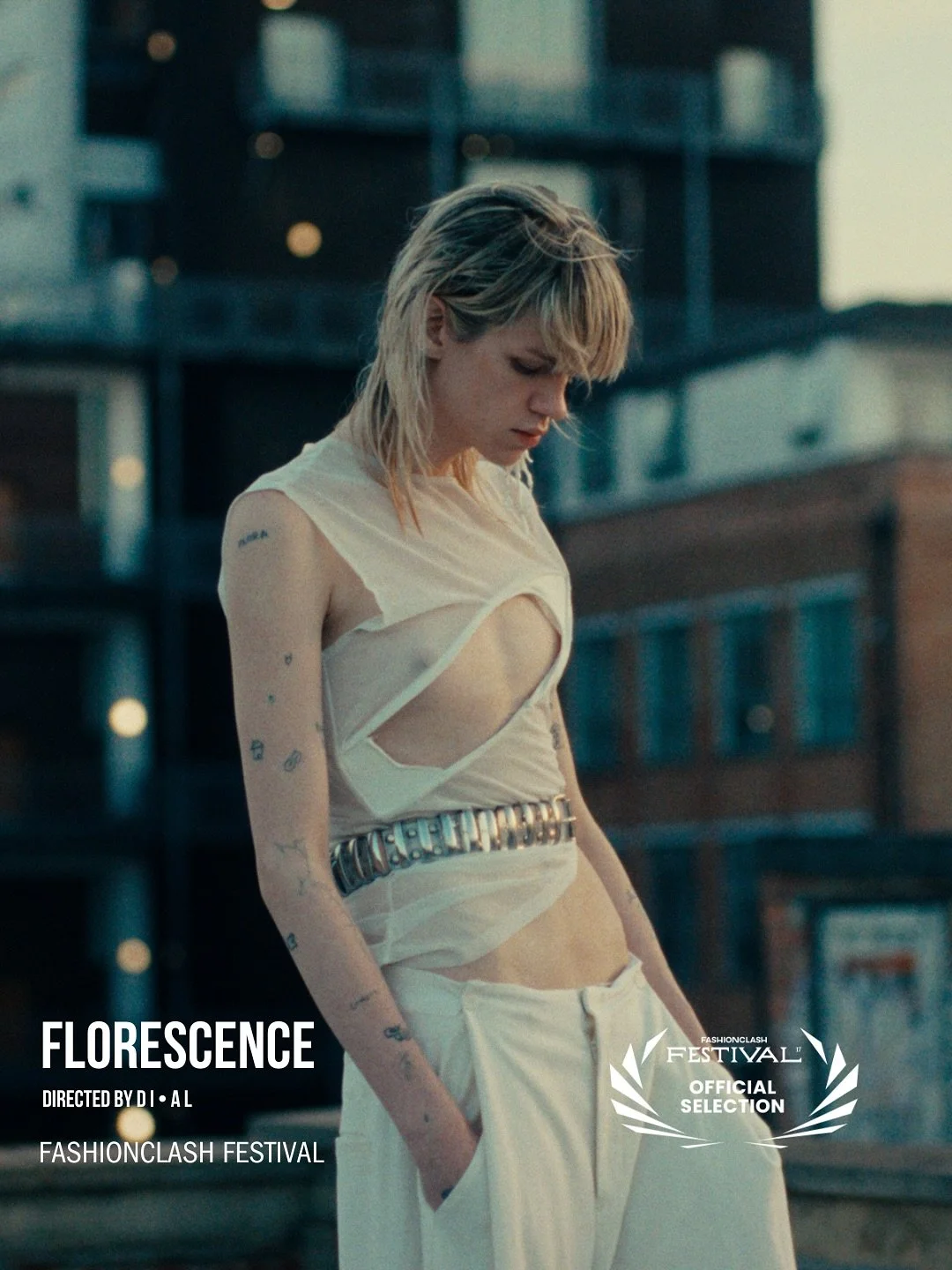 We&rsquo;re delighted to share that @dialdirectors (@alice_0230 &amp; @diego_indraccolo) have been officially selected at @fashionclash_festival with their short film &lsquo;Florescence&rsquo;, a visually arresting exploration of gender, identity, an