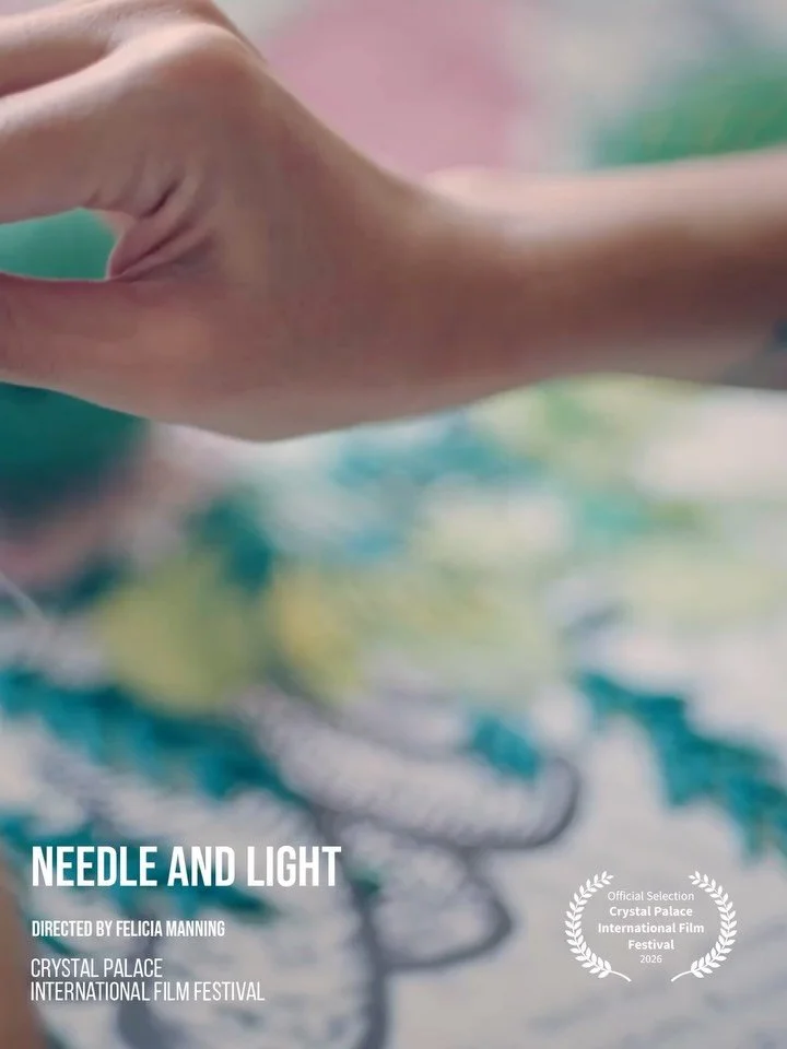Exciting news!

Here are the latest official film festival selections from the directors we are proud of representing:

Needle and Light
Directed by Felicia Manning @feliciamvnning 
Crystal Palace International Film Festival

Loneliness Doesn&rsquo;t