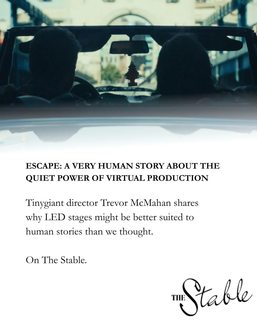 @tinygigantism director, @trevormcmahan, has tapped into a very longing everyone has now and then. 

His short film is a human story about digital exhaustion and the fantasy of starting over. Ironically, it was shot entirely on an LED volume stage. W