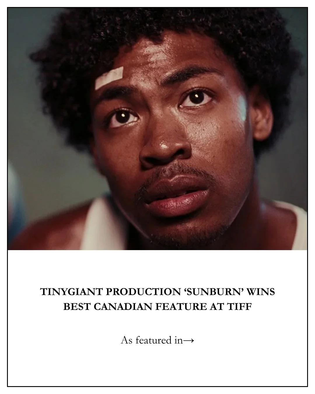 Director @serville_ takes home Best Canadian Feature at @tiff_net with Sunburn, described by the jury as "vibrant, funny, and deeply human," and Poblete himself as a filmmaker with "a generous vision." 

Produced by @tinygigantism