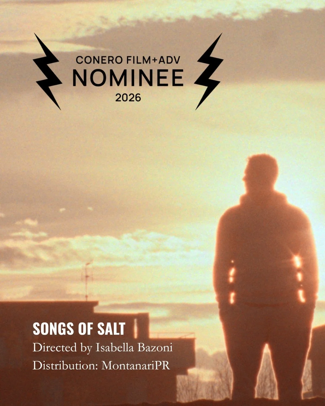 Hello @conerofilmadv!

We are happy to share that two short documentaries on our roster have been selected at the festival.

Songs of Salt
Directed by @isabellabazoni

SIMA - directed and produced by @ligeirohenrique &amp; @annaurorasantos In partner