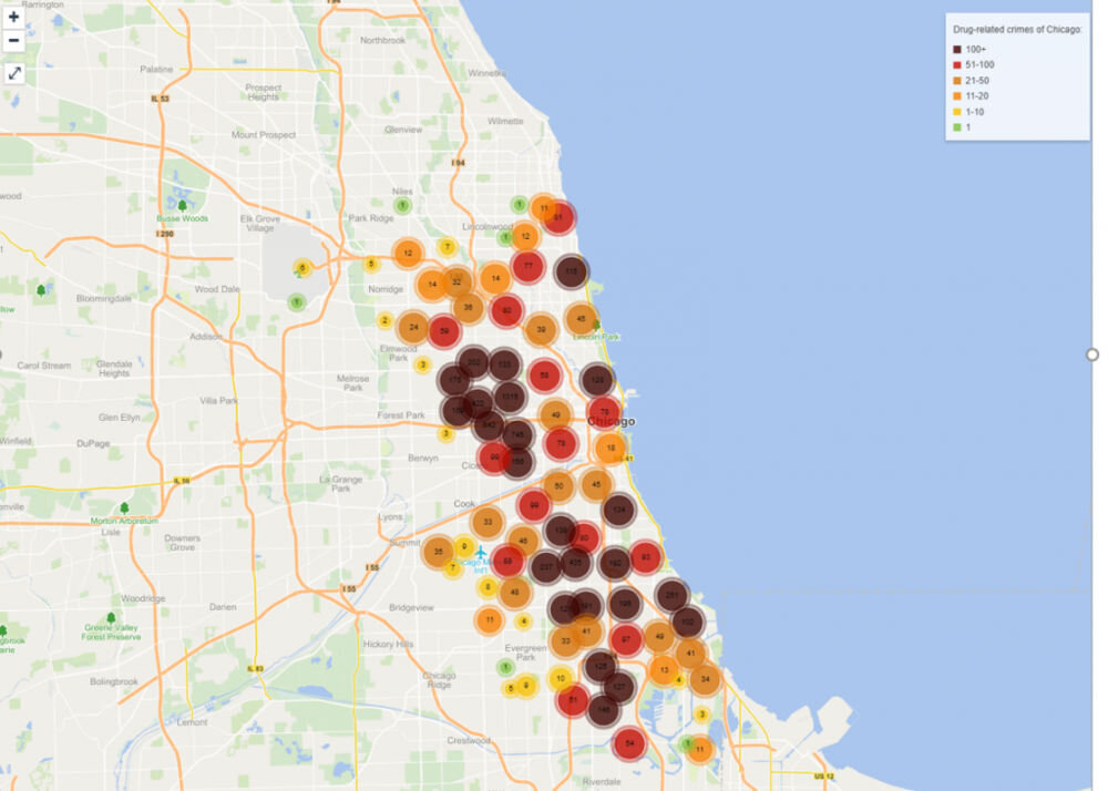 Thinkgeo S Chicago Crime Map How We Built It Thinkgeo Gis