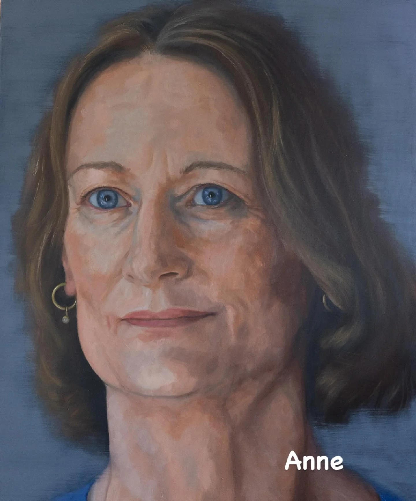 This portrait is of Anne another of the sitters from our recent exhibition.  To learn more about Anne&rsquo;s story please visit our website (link in bio).

The exhibition has raised over &pound;100k for @breastcancernow.  If you would like to donate