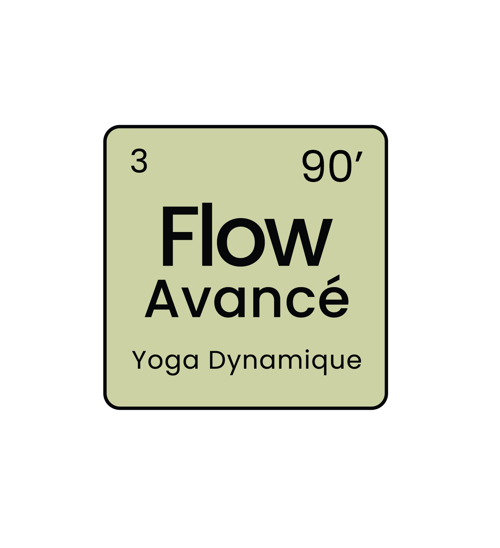 pose de yoga avancé en cours collectif chez sattvic element