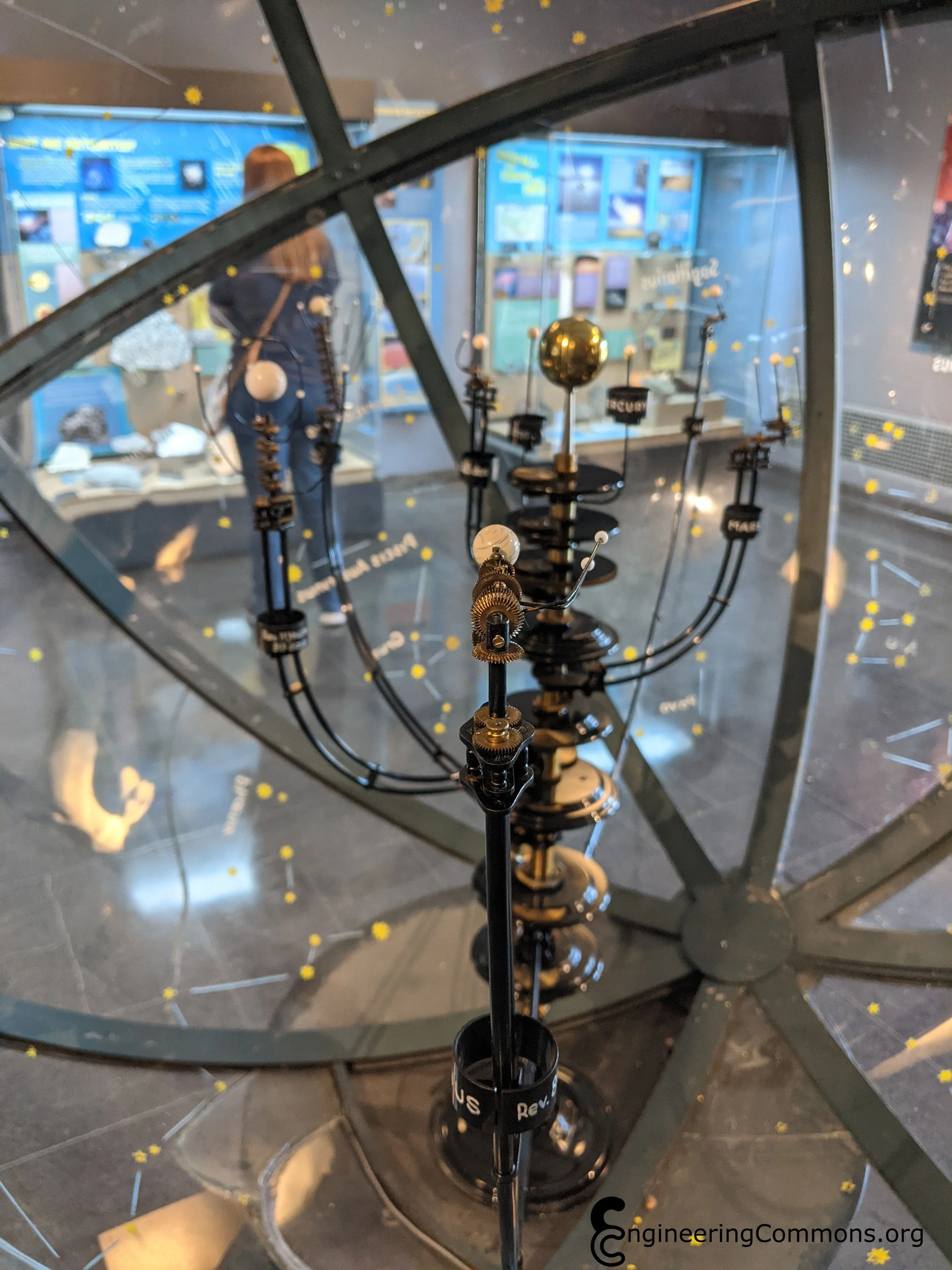 Sendtner Orrery at Cranbrook Institute, Michigan