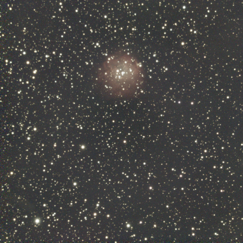 SH2-212 Tribble Nebula, Dec 15th 2025, 60x120s, C9.25 w/ 0.63x, ASI533MC Pro